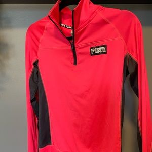 Victoria’s Secret Pink athletic jacket quarter zip